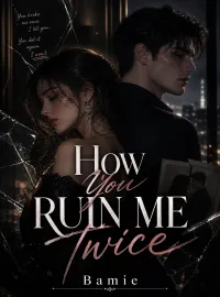 How You Ruin Me Twice  Novel Cover