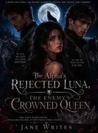 The Alpha's Rejected Luna, The Enemy's Crowned Queen  Novel Cover
