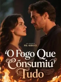 Capa do Romance O Fogo Que Consumiu Tudo