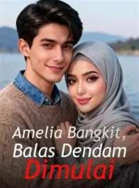 Sampul Novel Amelia Bangkit, Balas Dendam Dimulai