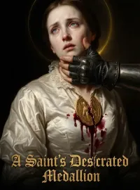 A Saint's Desecrated Medallion Novel Cover