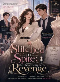 Stitched in Spite: The Ghost Designer's Revenge Novel Cover