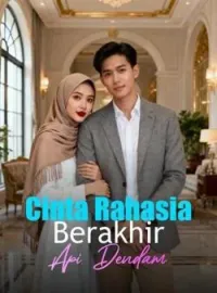 Sampul Novel Cinta Rahasia Berakhir Api Dendam