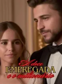 Capa do Romance A doce empregada e o milionário