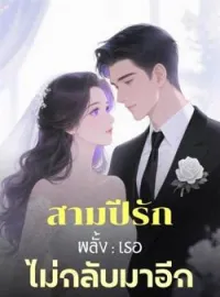 ภาพปกนิยาย สามปีรักพลั้ง : เธอไม่กลับมาอีก