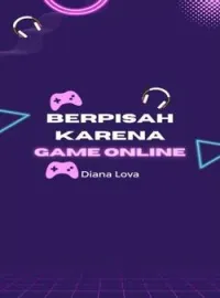 Sampul Novel Berpisah Karena Game Online