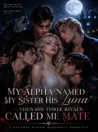 My Alpha Named My Sister His Luna—Then His Three Rivals Called Me Mate Novel Cover