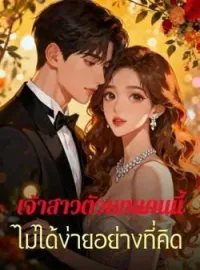 ภาพปกนิยาย เจ้าสาวตัวแทนคนนี้ ไม่ได้ง่ายอย่างที่คิด