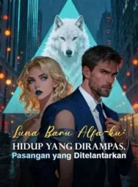 Sampul Novel Luna Baru Alfa-ku: Hidup yang Dirampas, Pasangan yang Ditelantarkan
