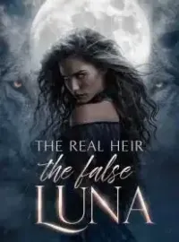 The Real Heir, The False Luna Novel Cover
