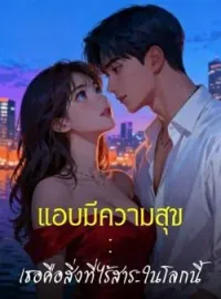 ภาพปกนิยาย แอบมีความสุข : เธอคือสิ่งที่ไร้สาระในโลกนี้