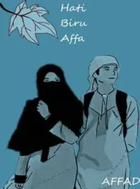 Sampul Novel Hati Biru Affa