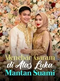 Sampul Novel Menebar Garam di Atas Luka Mantan Suami