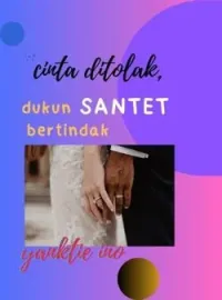 Sampul Novel CINTA DITOLAK DUKUN SANTET BERTINDAK