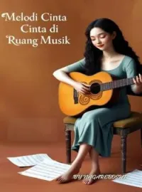 Sampul Novel MELODI CINTA DI RUANG MUSIK