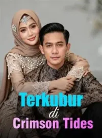 Sampul Novel Terkubur di Crimson Tides