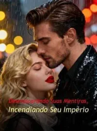 Capa do Romance Desmascarando Suas Mentiras, Incendiando Seu Império