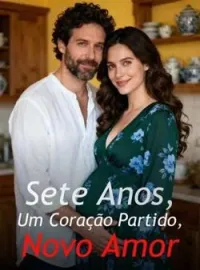 Capa do Romance Sete Anos, Um Coração Partido, Novo Amor