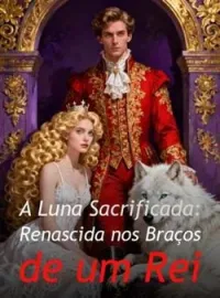 Capa do Romance A Luna Sacrificada: Renascida nos Braços de um Rei