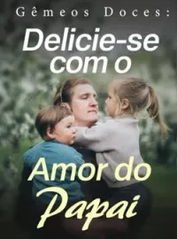 Capa do Romance Gêmeos Doces: Delicie-se com O Amor do Papai