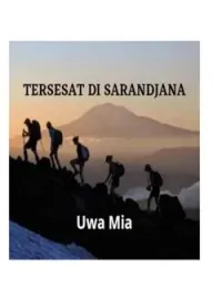 Sampul Novel TERSESAT DI SARANDJANA