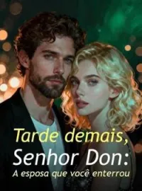 Capa do Romance Tarde demais, Senhor Don: A esposa que você enterrou