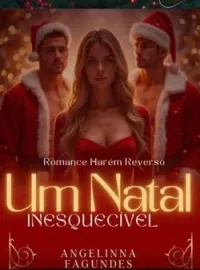 Capa do Romance Um Natal Inesquecível - Romance de Harém Reverso 