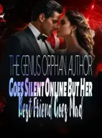 The Genius Orphan Author Goes Silent Online, But Her Best Friend Goes Mad Novel Cover