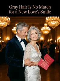 Gray Hair Is No Match for a New Love's Smile Novel Cover