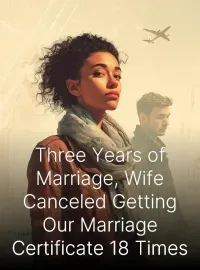 Three Years of Marriage, Wife Canceled Getting Our Marriage Certificate 18 Times Novel Cover