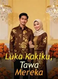 Sampul Novel Luka Kakiku, Tawa Mereka