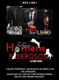 Capa do Romance TRILOGIA HOMENS PODEROSOS 
