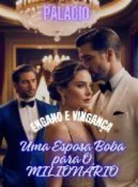 Capa do Romance ENGANO E VINGANÇA. UMA ESPOSA BOBA PARA O MILIONÁRIO