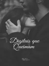 Capa do Romance Digitais que Queimam