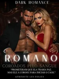 Capa do Romance Romano - Coroados pelo sangue