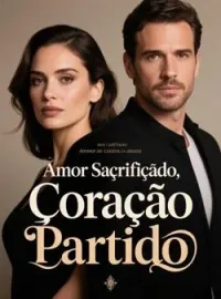 Capa do Romance Amor Sacrificado, Coração Partido