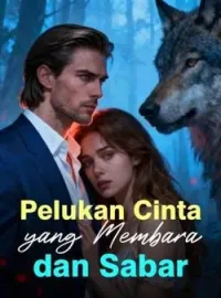 Sampul Novel Pelukan Cinta yang Membara dan Sabar