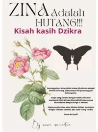 Sampul Novel Zina adalah Hutang!!! Kisah kasih Dzikra