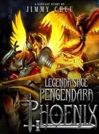 Sampul Novel Legenda Sage Pengendara Phoenix