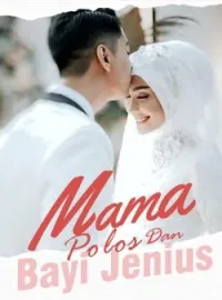 Sampul Novel Mama Polos Dan Bayi Jenius
