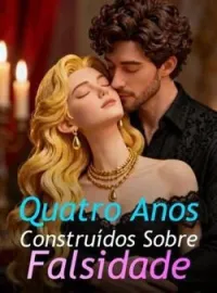 Capa do Romance Quatro Anos Construídos Sobre Falsidade