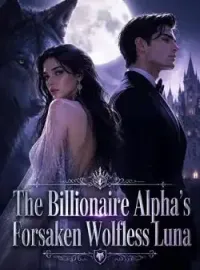 The Billionaire Alpha's Forsaken Wolfless Luna Novel Cover