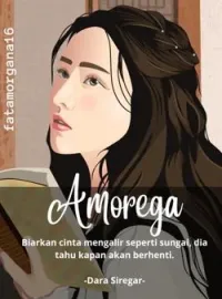 Sampul Novel A.M.O.R.E.G.A