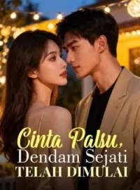 Sampul Novel Cinta Palsu, Dendam Sejati Telah Dimulai