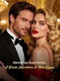 Capa do Romance Memórias Queimadas, A Virada Incendiária de Uma Esposa