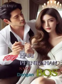 Sampul Novel 100 Hari Menikah Dengan Si BOS