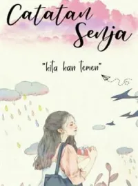 Sampul Novel CATATAN SENJA