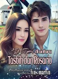 Sampul Novel CINTA DI ANTARA TASBIH DAN ROSARIO