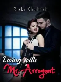 Sampul Novel Living with Mr. Arrogant