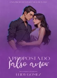 Capa do Romance A proposta do falso amor